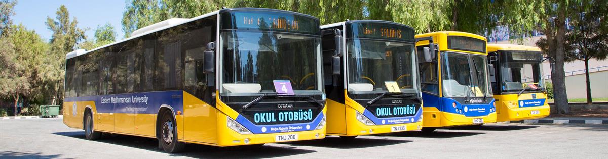 Lefkoşa, Girne ve Karpaz ücretsiz otobüs servislerinden faydalanmak isteyen öğrencilerimizin dikkatine;